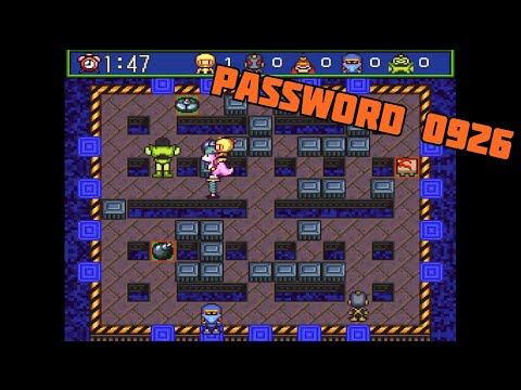 Super Bomberman 5 - Battle Mode - All stages (Password 0926)