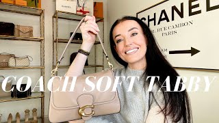 COACH SOFT TABBY REVIEW/WHAT FITS/MOD SHOTS screenshot 4