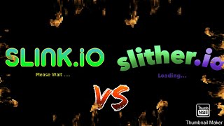 slither.io vs slink.io  gameplay screenshot 2
