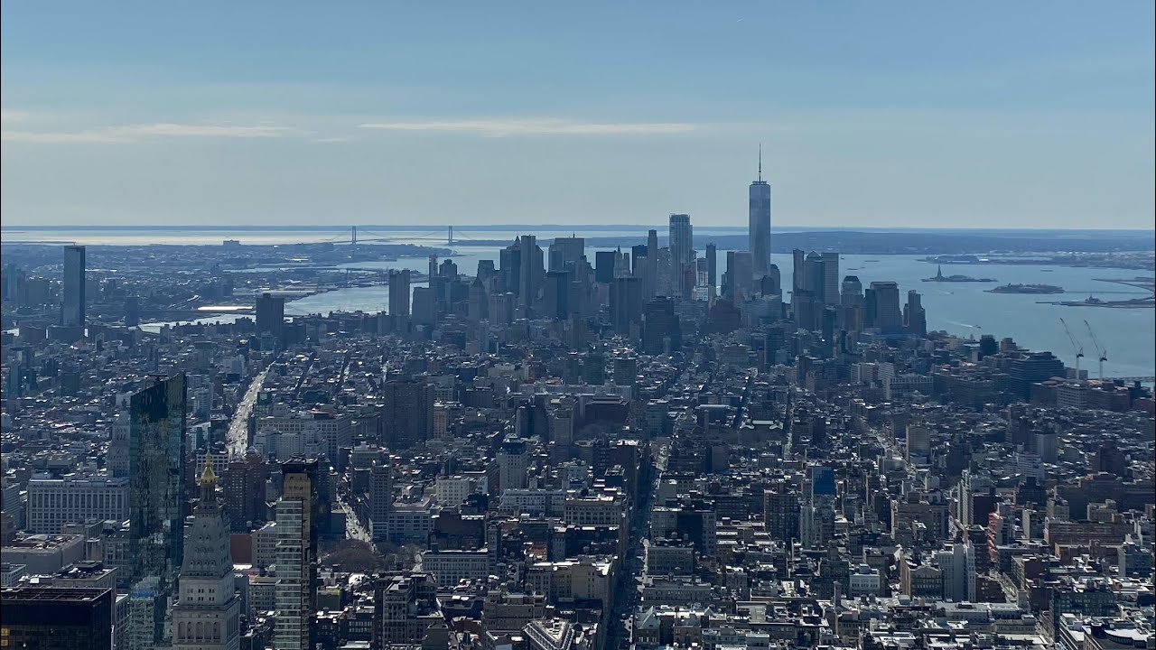 360 Empire State Building 102nd Floor Observatory Youtube