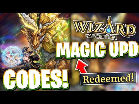 ✨MAGIC &amp; DIVINE QILIN! ALL MAGIC UPDATE CODES FOR WIZARD ALCHEMY | ROBLOX WIZARD ALCHEMY CODES