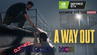 A Way Out Gameplay PC GTX 1650 Super