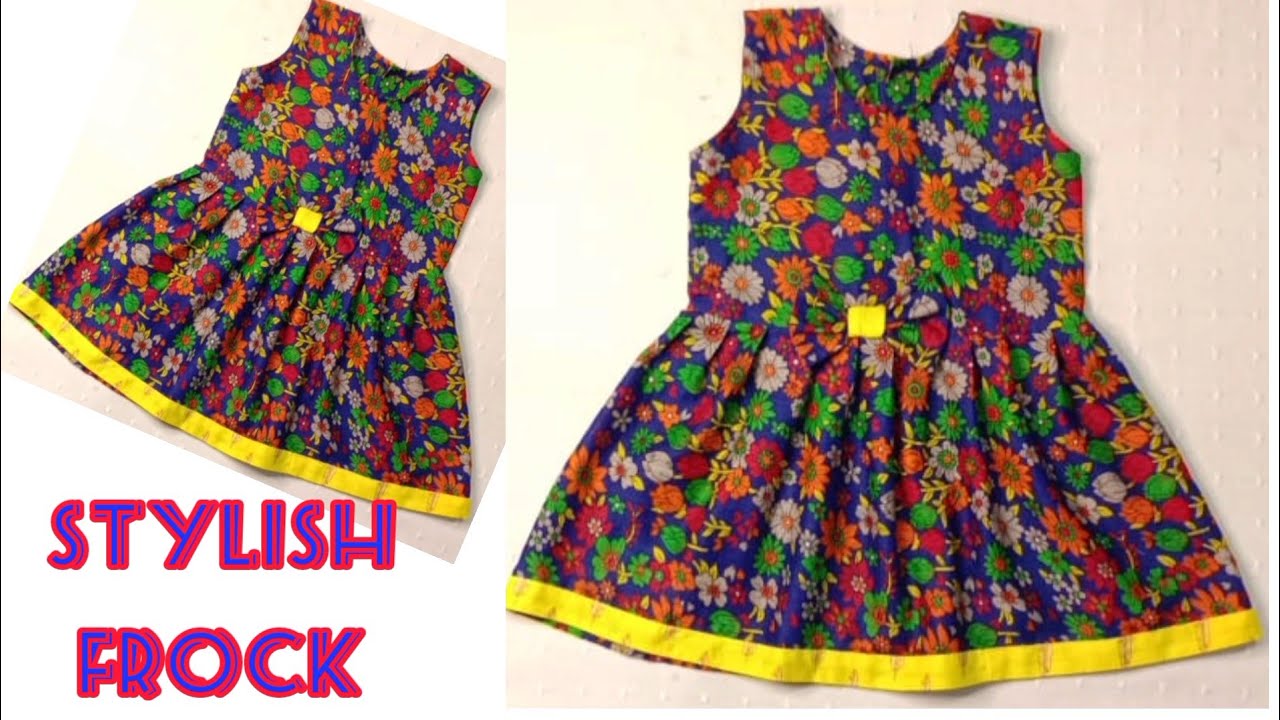 stylish frock cutting