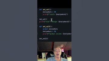Avoid MISTAKES when using GLOBAL variables in a Python 🐍 function #shorts
