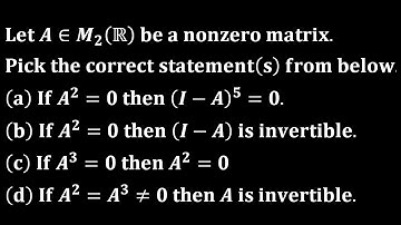 06 minimal polynomial in linear algebra cuet pg mathematics 2023 entrance exam cmi 2021