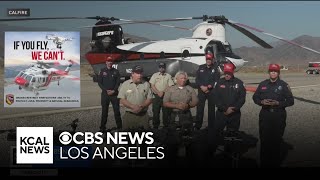 Cal Fire asks people to stop flying drones over firefights