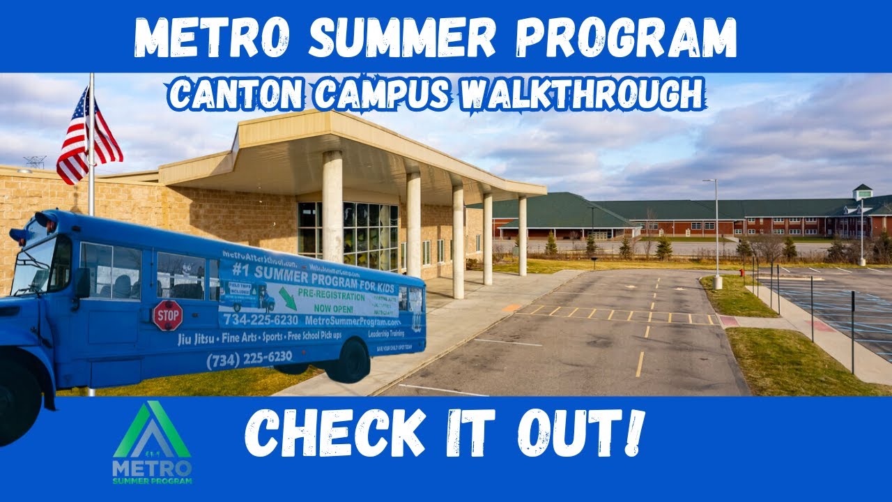 CANTON’S #1 SUMMER PROGRAM CAMPUS TOUR WALKTHROUGH! - YouTube