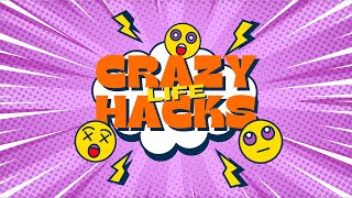 MIND-BLOWING CRAZY LIFE HACKS YOU MUST TRY! #lifehacks  #diycrafts