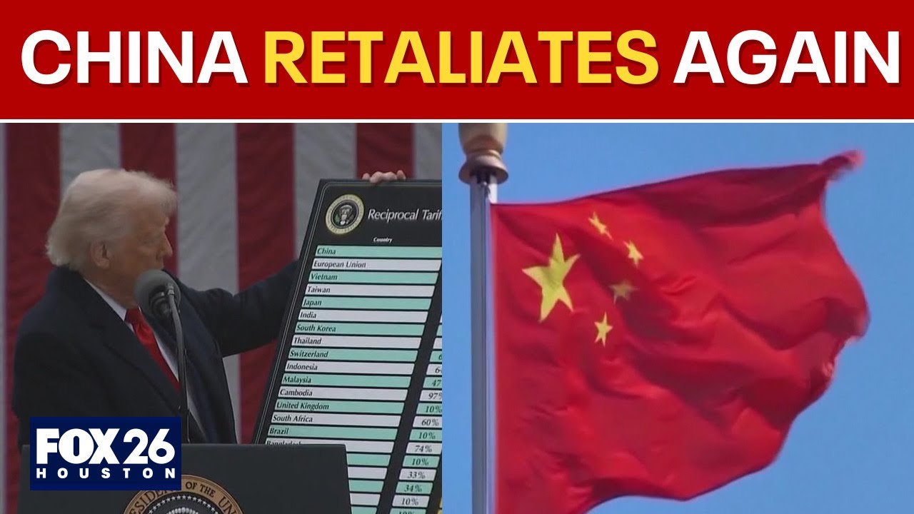 Trump tariffs: China hits U.S. with 125% retaliatory tariff | FOX 26 Houston