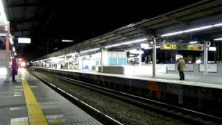 EF65 87[岡]牽引の貨物列車（2083レ）　明石