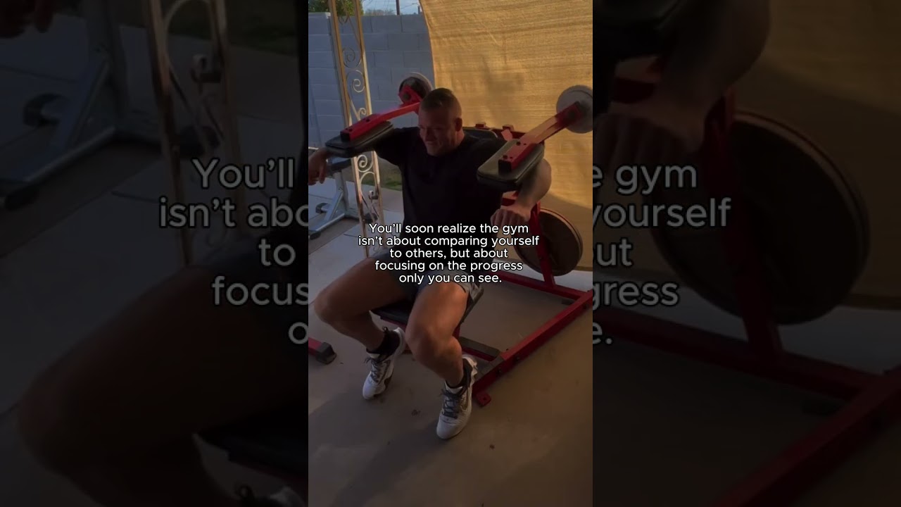 One day, it’ll hit you—the gym isn’t about being better than anyone else.