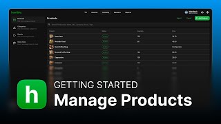 Getting Started | Inventory