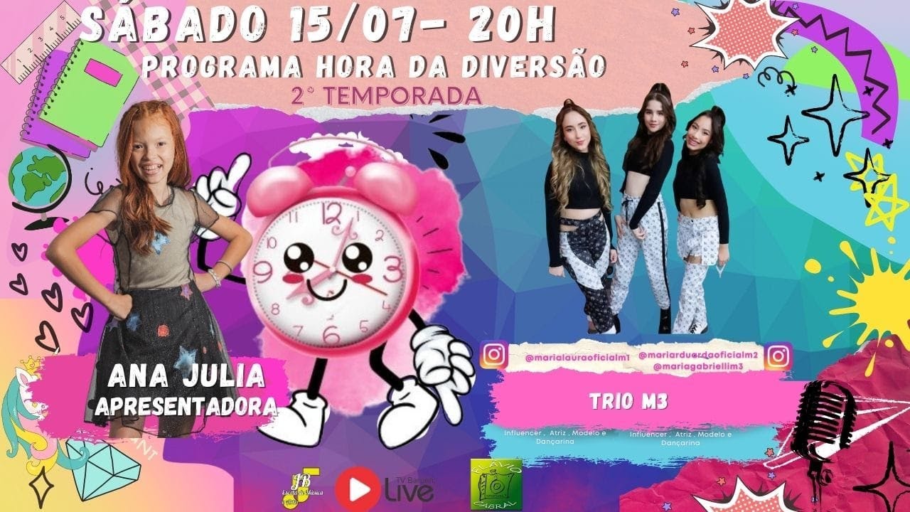 Trio 3M | Programa Hora Da Diversão