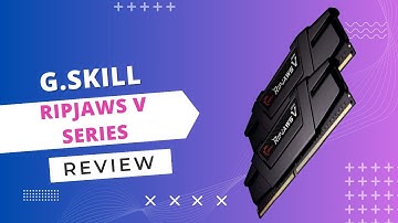G.SKILL Ripjaws V Series DDR4 RAM 64GB: Unleash Your System