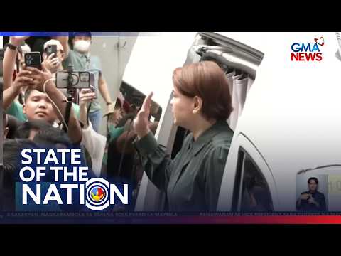 Pagbasa ng sakdal kay VP Duterte para sa 3 counts ng grave threat, ipinagpaliban ng QC RTC | SONA