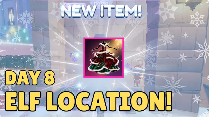 DAY 8 LANA ELF DOLL LOCATION IN DRESS TO IMPRESS! *ADVENT CALENDAR* SECRET REWARD