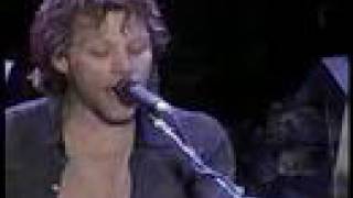 Video thumbnail of "Bon Jovi - in these arms (live acoustic)"