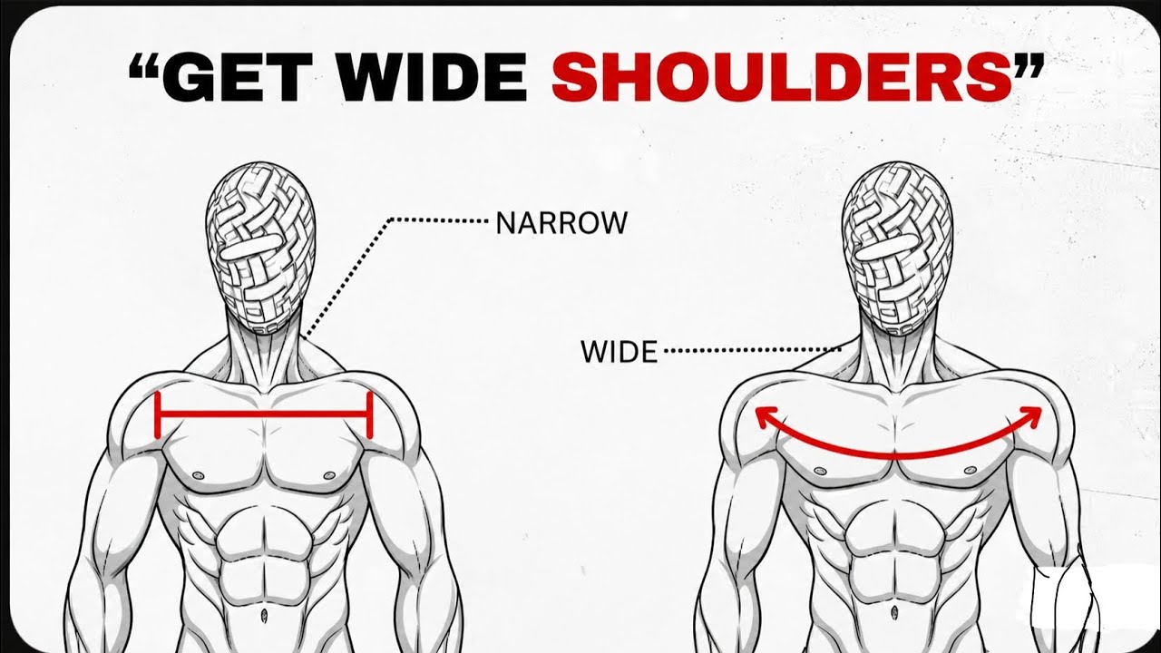 How To Build Wide Shoulders (Full Guide) - YouTube