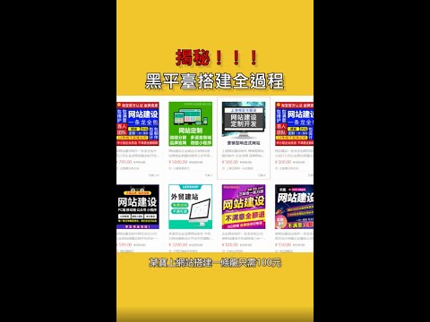 揭秘黑平台搭建全過程！！！
