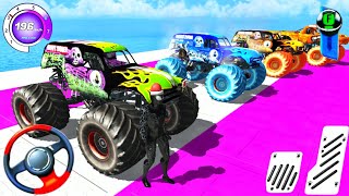 Monster Truck Stunts Car Real Racing Wala Game: Best 3D New Monster Truck 3D! Android Gameplay screenshot 2