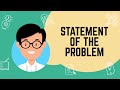 Statement of the Problem (With Example) | English &amp; Tagalog | Research Made Easy | JC Archives