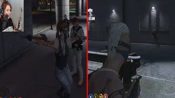 Ming Jack and Selena clapping cops after they flipped