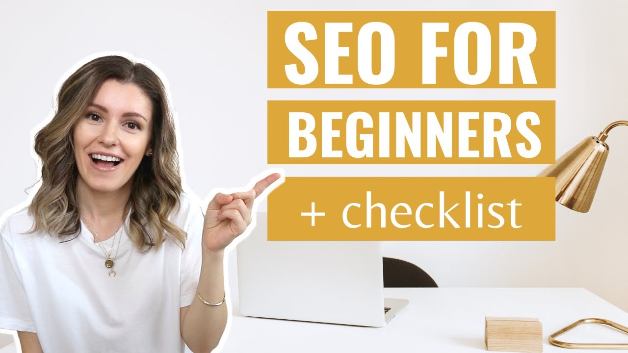 SEO FOR BEGINNERS CHECKLIST | How to rank your website on the first ...