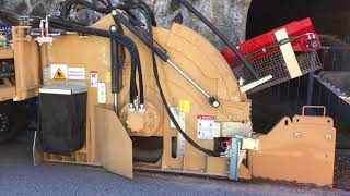 Trancheuse TESMEC TRS300 avec convoyeur de déchargement