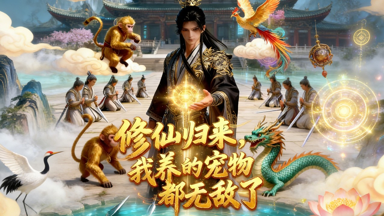 【FULL】《修仙归来，我养的宠物都无敌了》亿万年长生者入世化圣子，养出仙帝龙皇女帝，横扫秘境碾压至尊踏仙途！#中文全集 #动漫