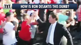 Ron DeSantis High Fives Crowd Then Does THIS