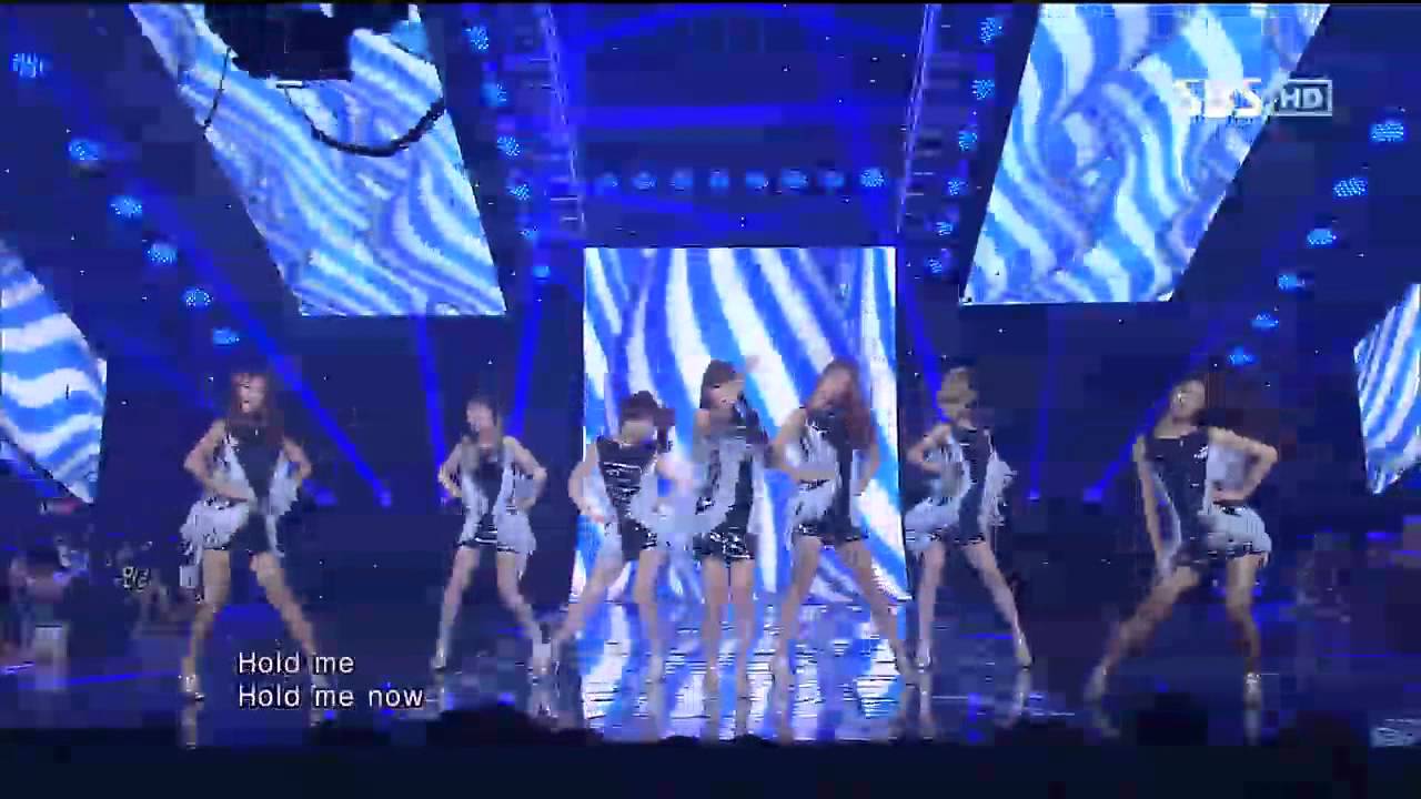 AOA [ELVIS] @SBS Inkigayo Популярная песня 20120902