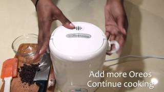 Recipe l How to Make Oreo Rice Banana Split l Aroma Mini Rice Cooker