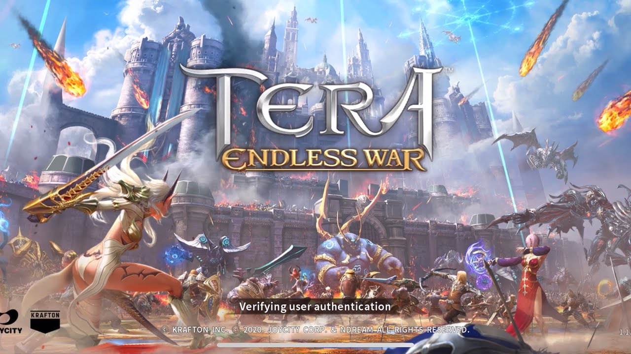 TERA: ENDLESS WAR - iOS - (Global) - First Gameplay - iPhone 11 Pro Max