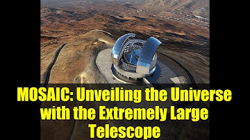 MOSAIC: Unveiling the Universe with the Extremely Large Telescope