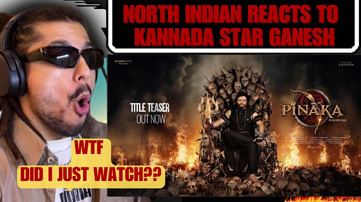 NORTH INDIAN REACTS 2 Pinaka Title Teaser | T.G.Vishwa Prasad| T.G.Krithi Prasad| Golden Star Ganesh