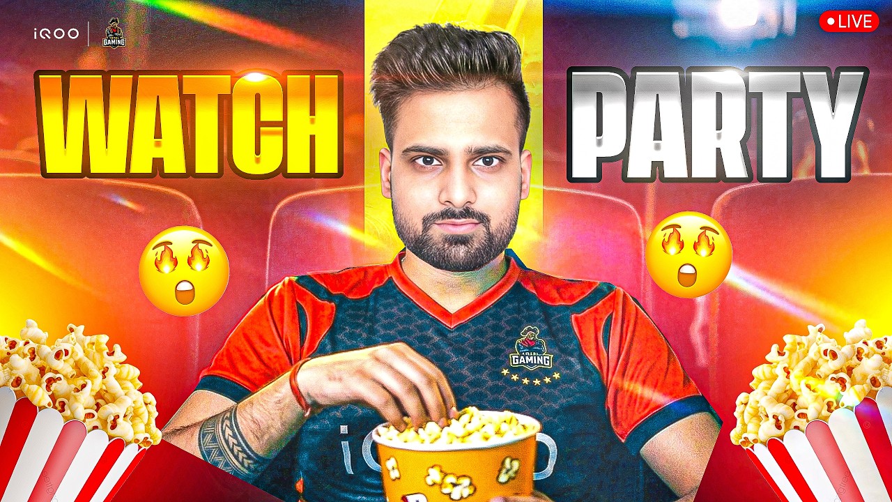 INTERNATIONAL WATCH PARTY PRG I TOTAL GAMING ESPORTS  | FT. iQOOTG FOZYAJAY |  #IQOO15R