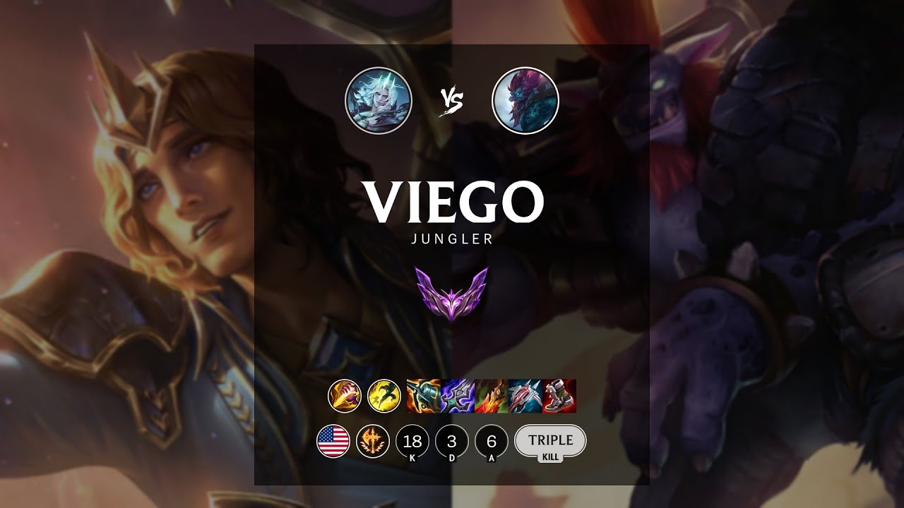 Viego Jungle vs Trundle NA Master Patch 12.17 YouTube