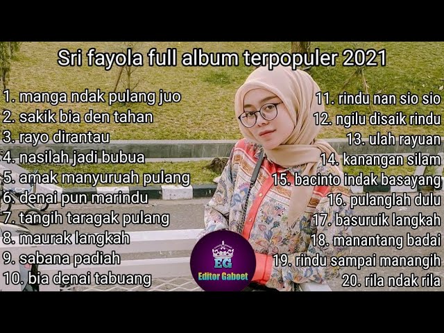 Sri fayola full album terpopuler 2021 - class=
