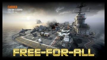 Call Of Duty Black Ops 2 - FFA versus Veteran Bots on Carrier [Wii U]