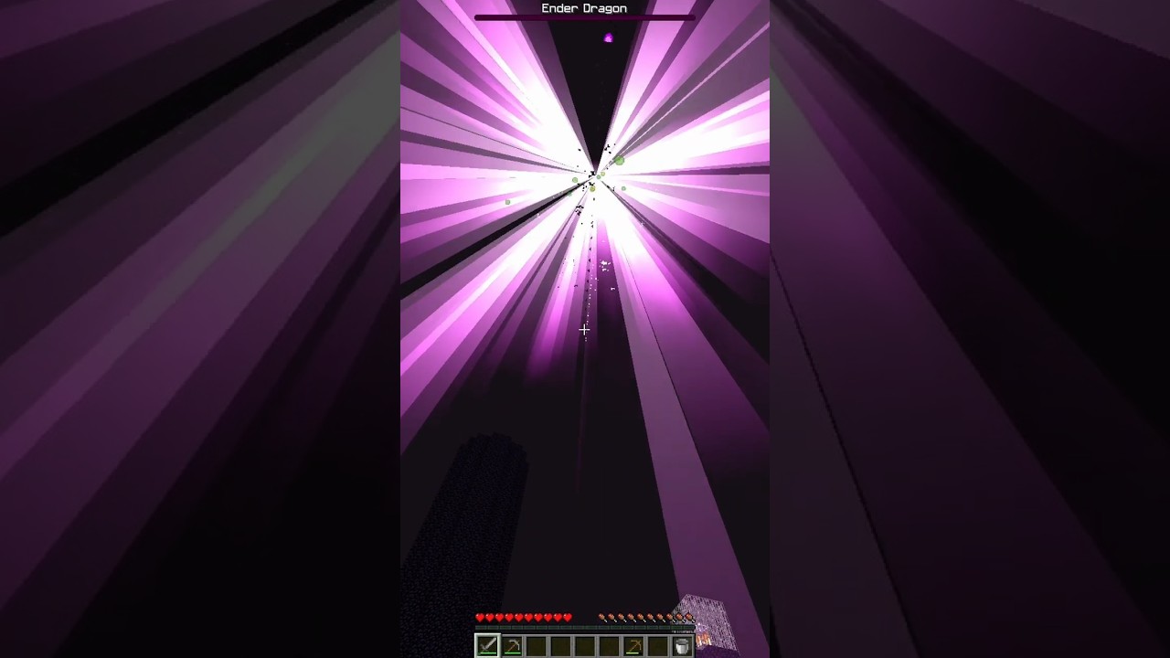 I Accidentally Beating Skyblock in 30 Seconds..#minecraftshorts #minecraft #gaming #minecraftvideos