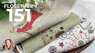 FlossTube 151 | 2 New Cross Stitch Finishes, Quilt Finishes & August Plans