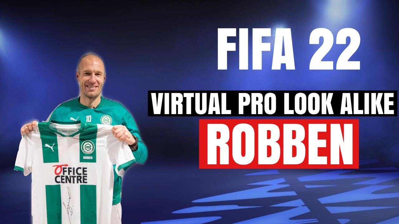 ARJEN ROBBEN FIFA 22 PRO CLUBS LOOKALIKE | VIRTUAL PRO PLAYER LOOKALIKE TUTORIAL