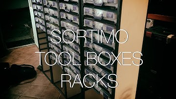 ⇒ Sortimo Racks - My One day Build Thanks to Adam Savage (Organizing parts)