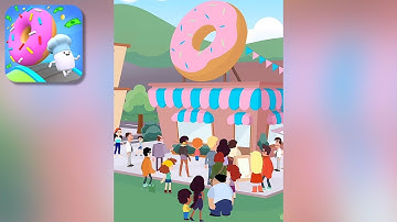 Donuts Inc - Gameplay Showcase (iOS, Android)
