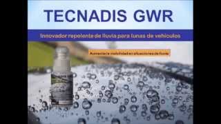 Tratamiento antilluvia. Tecnadis GWR. Repelente agua - Conservatis