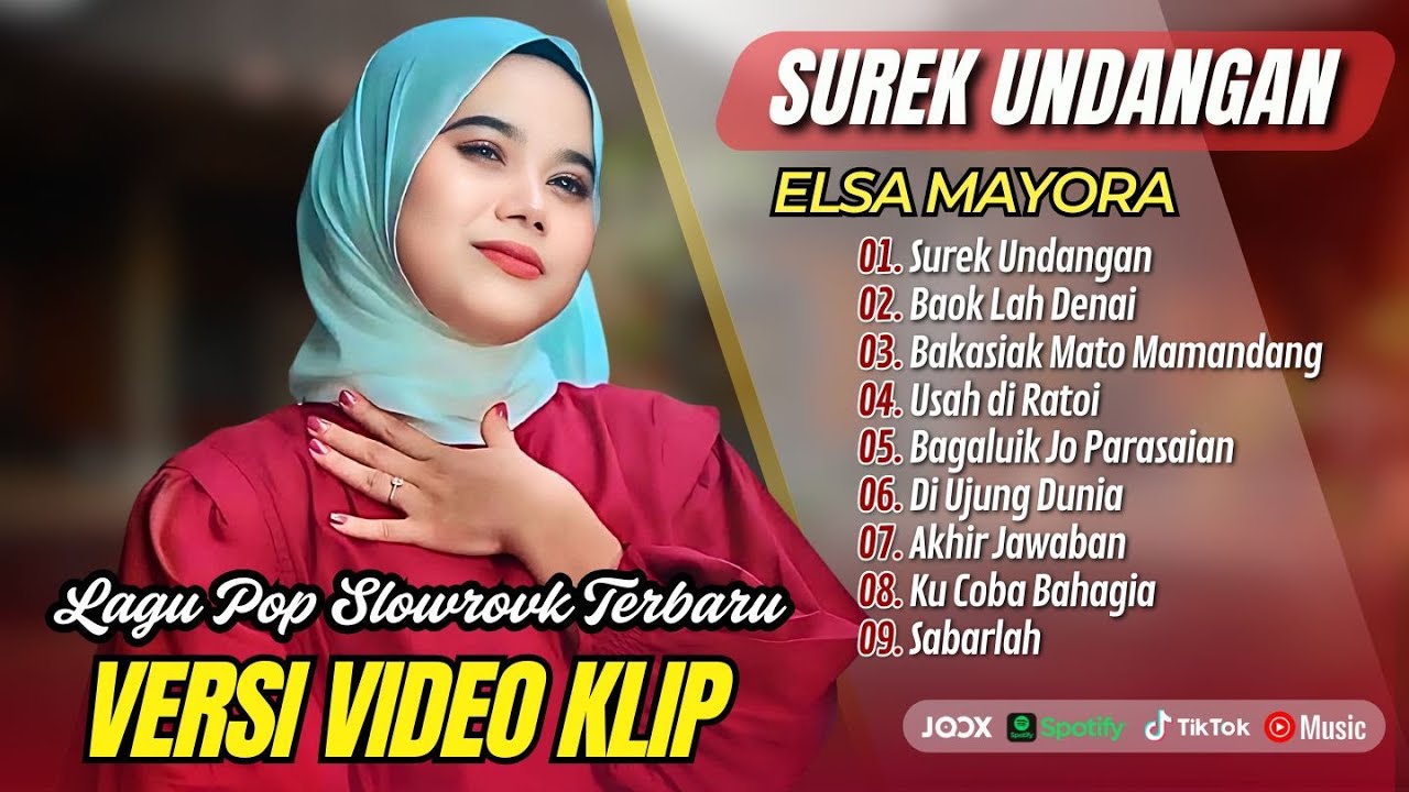 Elsa Mayora - SUREK UNDANGAN | BAOK LAH DENAI | BAKASIAK MATO MAMANDANG || POP MINANG TERBARU 2025
