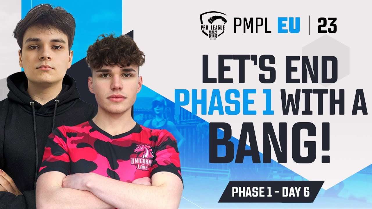 [EN] 2023 PMPL Europe P1D6 | Spring | Let's end Phase 1 with a BANG ...