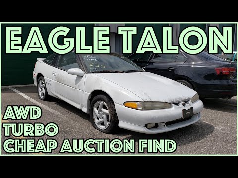 ANOTHER NEW PROJECT CAR! - 1993 Eagle Talon TSi that I bought at an  auction for $475