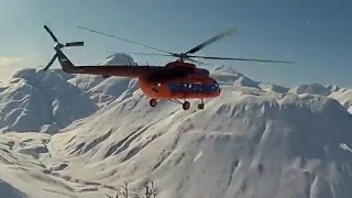 HELI SNOWBOARDING KAMCHATKA