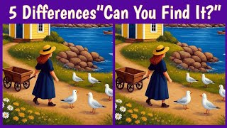 Find 5 Differences Challenge ! 99% People Miss This!